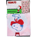 Peanuts Snoopy & Woodstock Christmas Ornaments Shower Curtain PINK 70x72 NEW