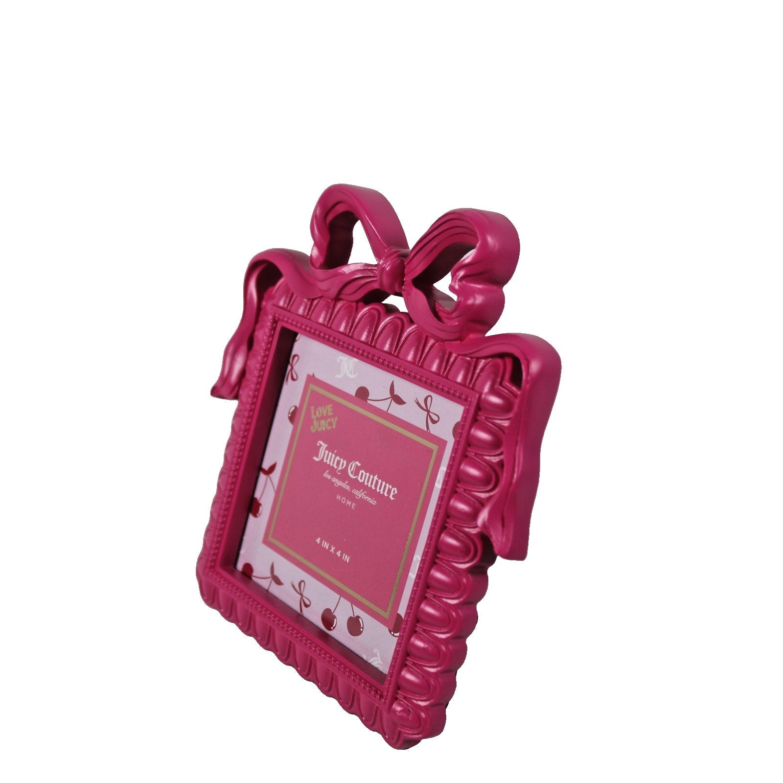 Juicy Couture Bow 4x4 Picture Frame