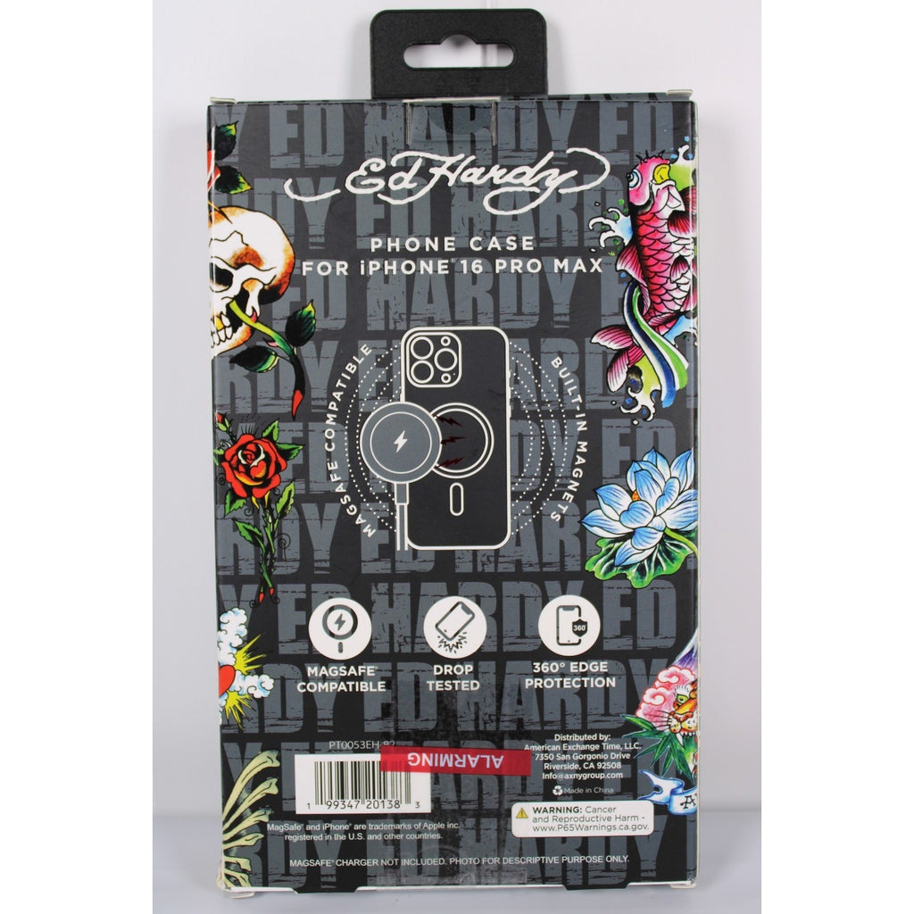 Ed Hardy iphone 16 pro max Phone Case Magsafe
