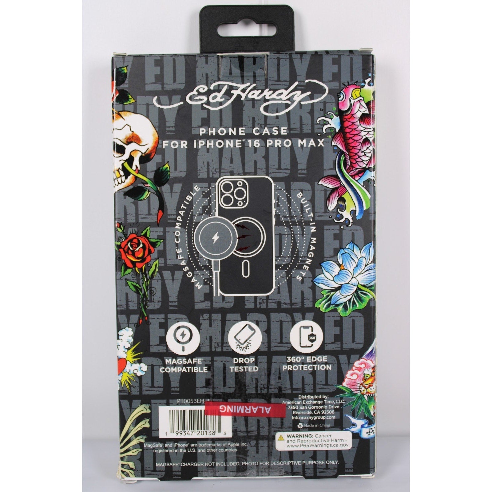 Ed Hardy iphone 16 pro max Phone Case Magsafe