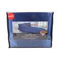 JUICY COUTURE 4-Piece Blue Satin Sheet Set - King Size - The Rosé Collection