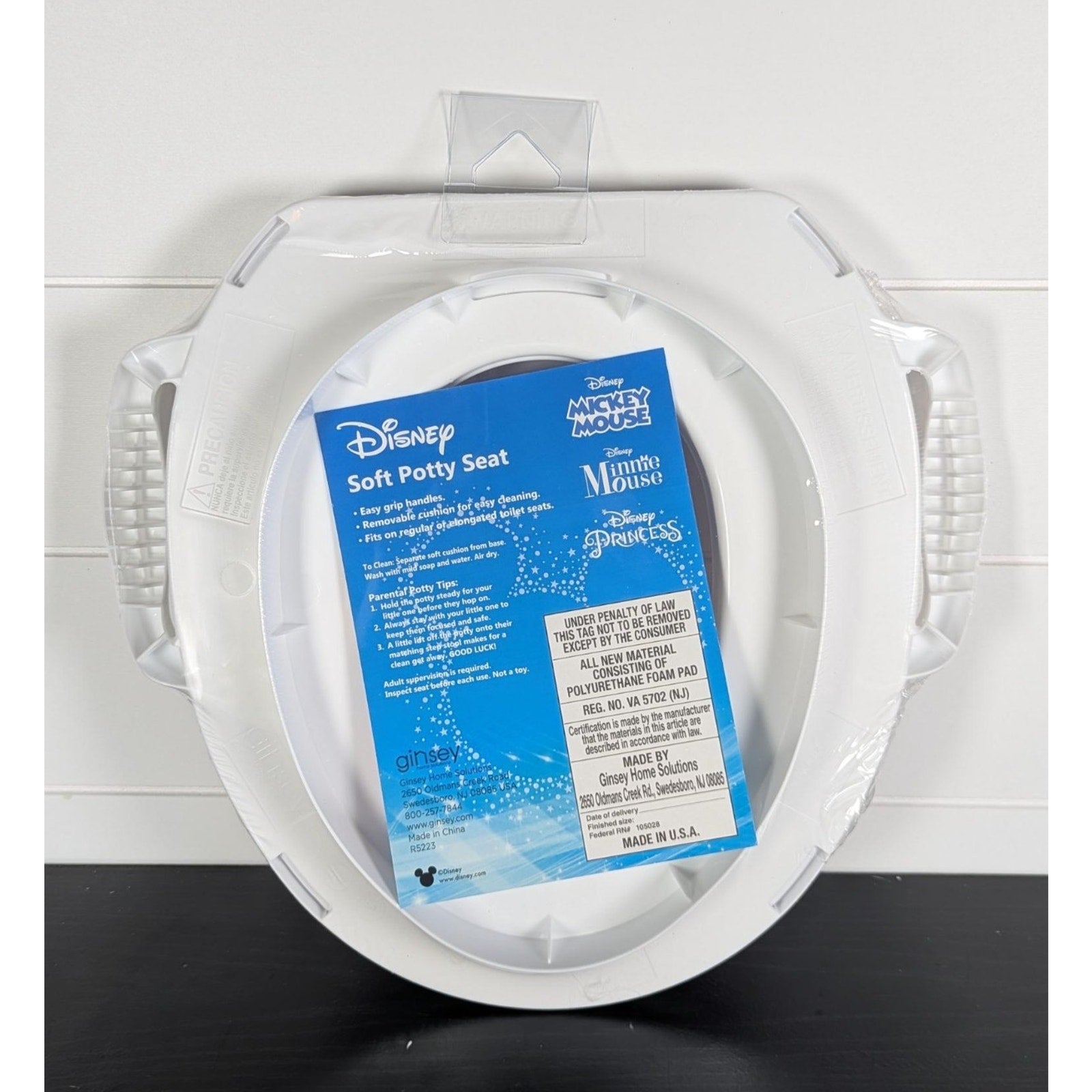 Disney Baby Minnie Mouse Soft Potty Seat 18+ months. New