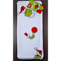 Set Of 3 Dr. Seuss The Grinch Candy Canes & Ornaments Christmas Kitchen Towels