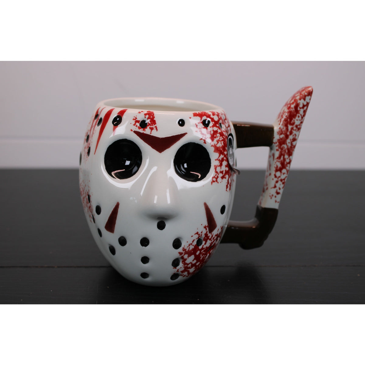 Friday the 13th Jason Voorhees Figural Hockey Mask Ceramic Coffee Mug