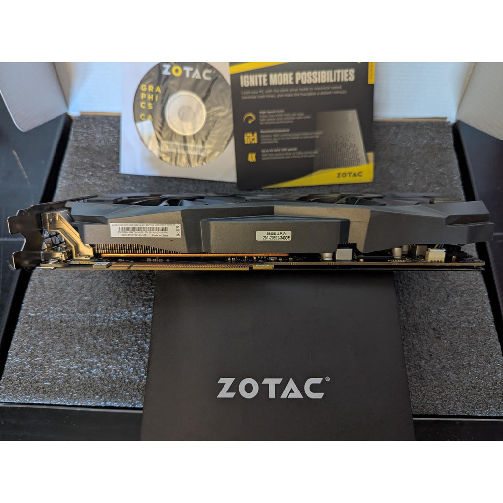 ZOTAC NVIDIA GeForce GTX 1080 Ti 11GB GDDR5X Graphics Card