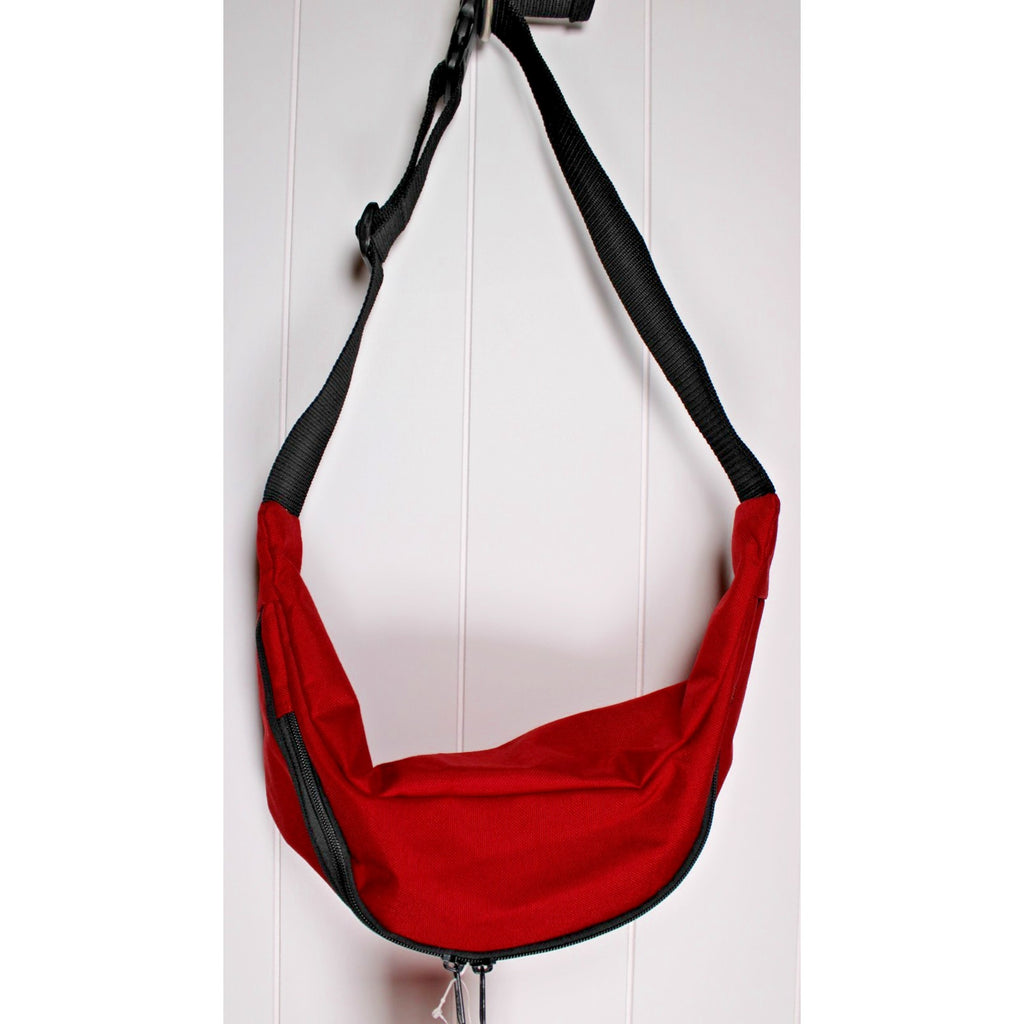 Manhattan Portage Brooklyn Bridge Waist Bag Fanny Pack RED Retail $45