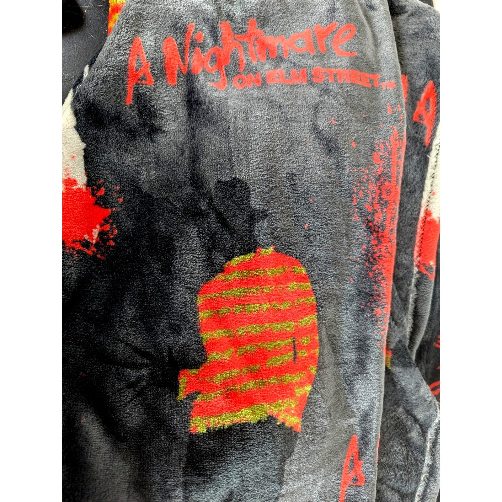Freddy Krueger Horror Halloween Nightmare on Elm Street Plush Throw 50x70