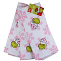 Dr. Seuss The Grinch Pink Snowflakes and Santa Hats Kitchen Towels Set of 3