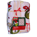 Dr. Seuss The Grinch Oversized Christmas Holiday Throw Blanket Soft Fleece