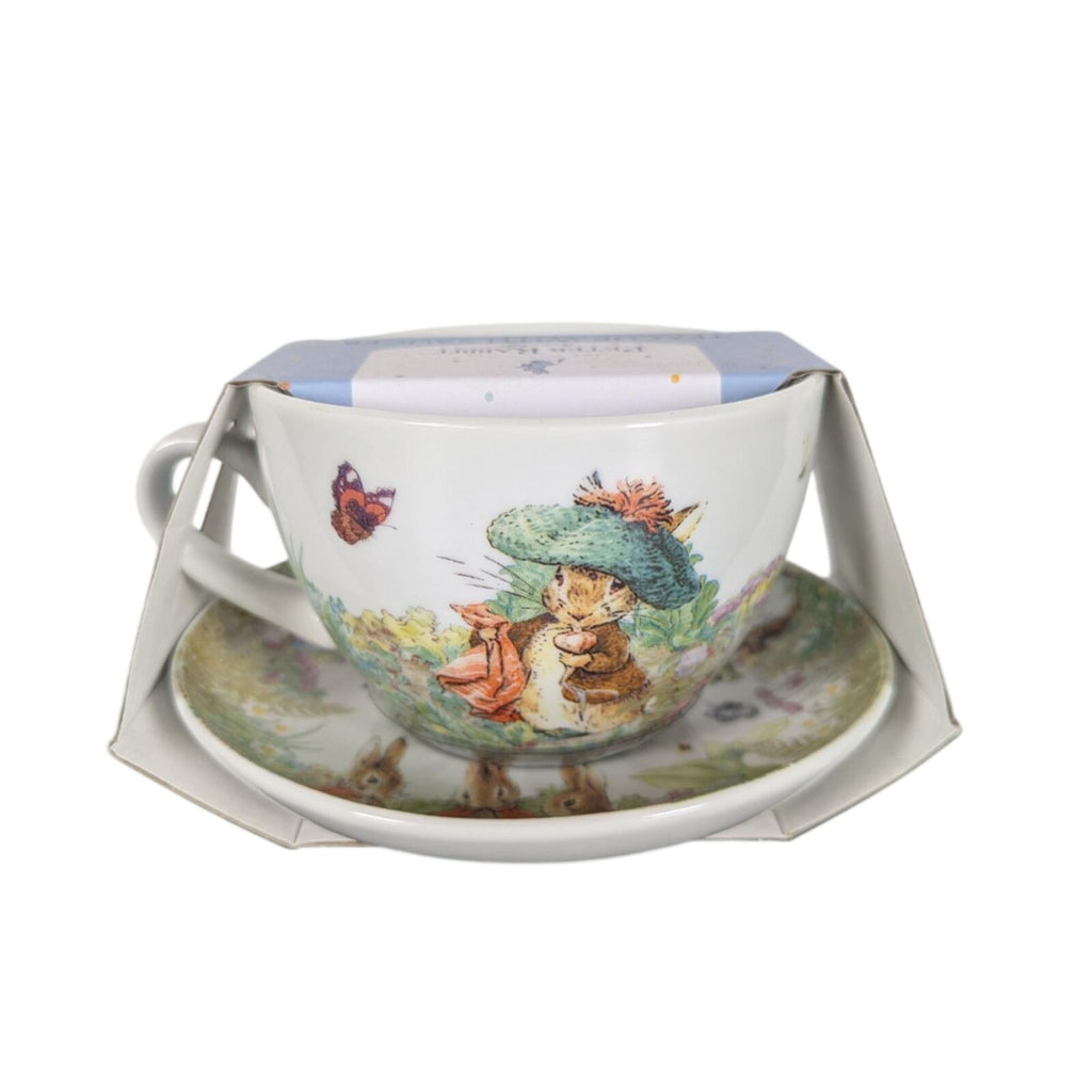 The World of Peter Rabbit Beatrix Potter Teacup with Saucer Ceramic Set