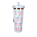 Hydrapeak Nomad 32oz Tumbler Artisan Collection Ice Blue Floral