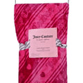 Juicy Couture 60" x 90" Pink Plush Throw Blanket Cozy Chic, Twin