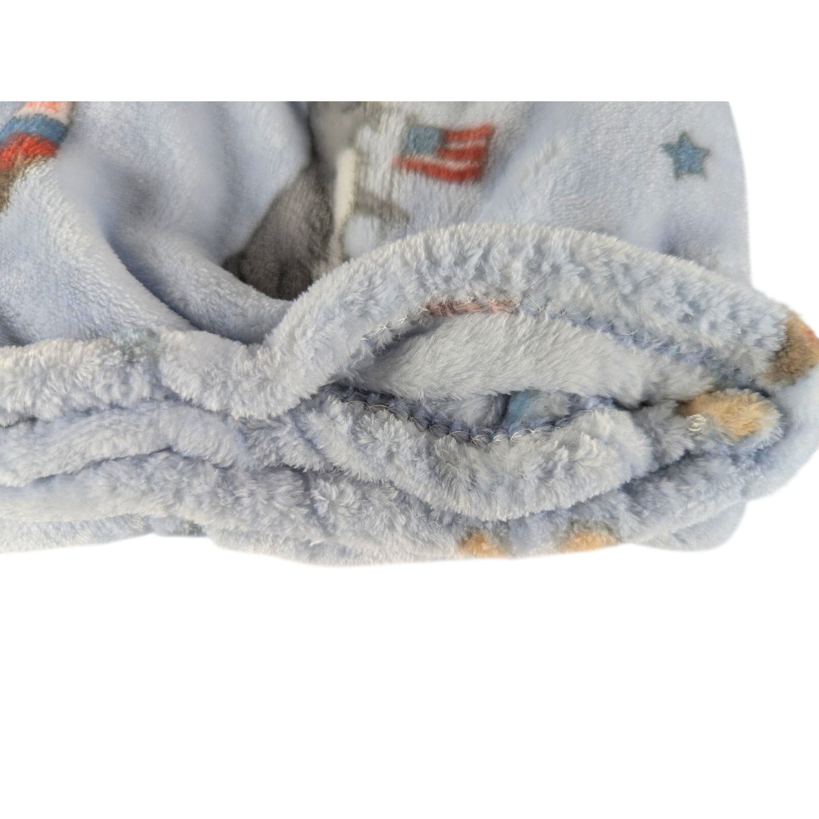 Winnie The Pooh Bear Collection Baby Blanket Pooh Friends 4th July 30x40, Ice Cream