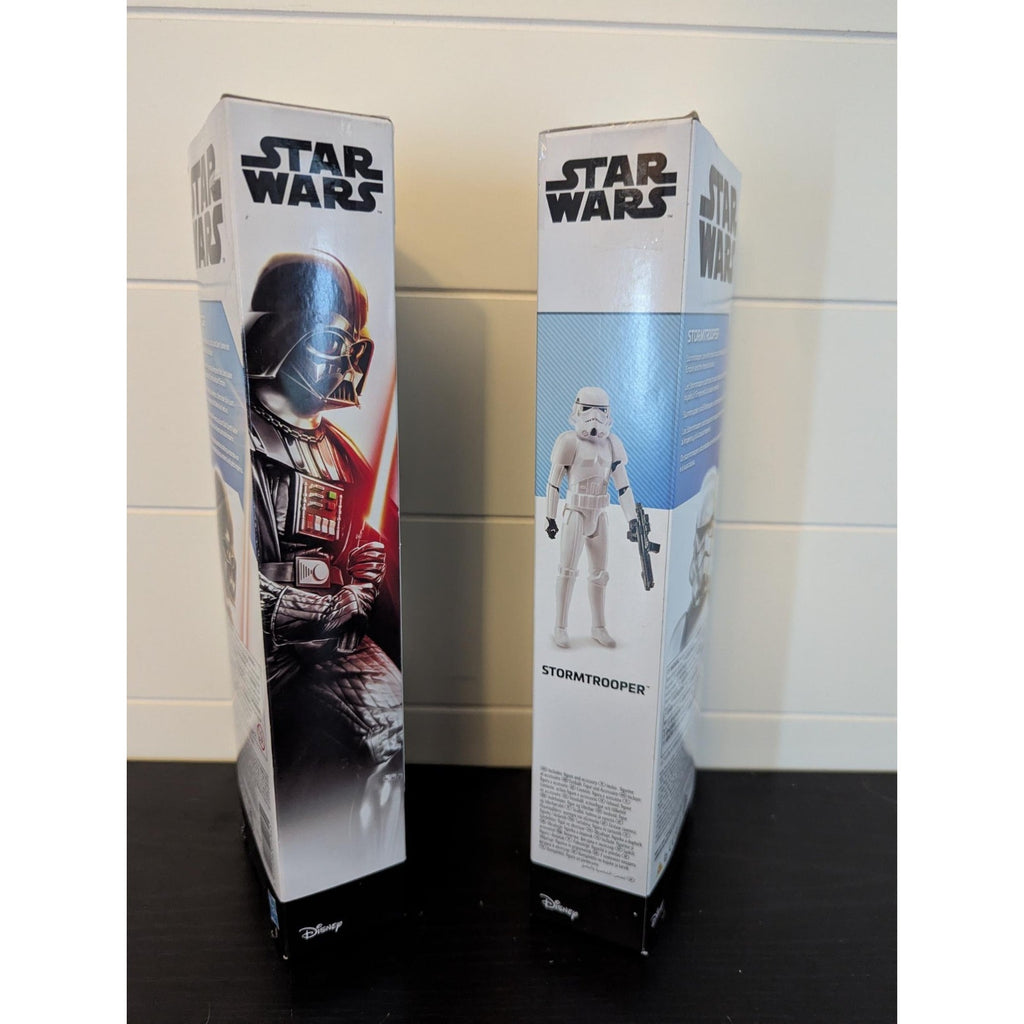 STAR WARS Stormtrooper & Darth Vader 11" Action Figures & Accessories - New