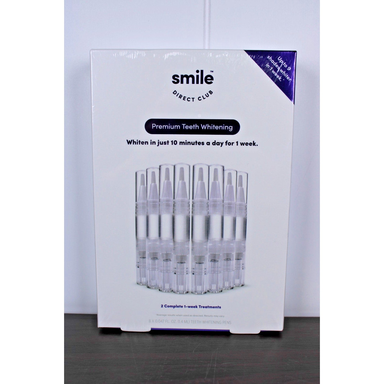 Smile Direct Club Premium Teeth Whitening 8 Pack Gel Pens 2 Week treatment