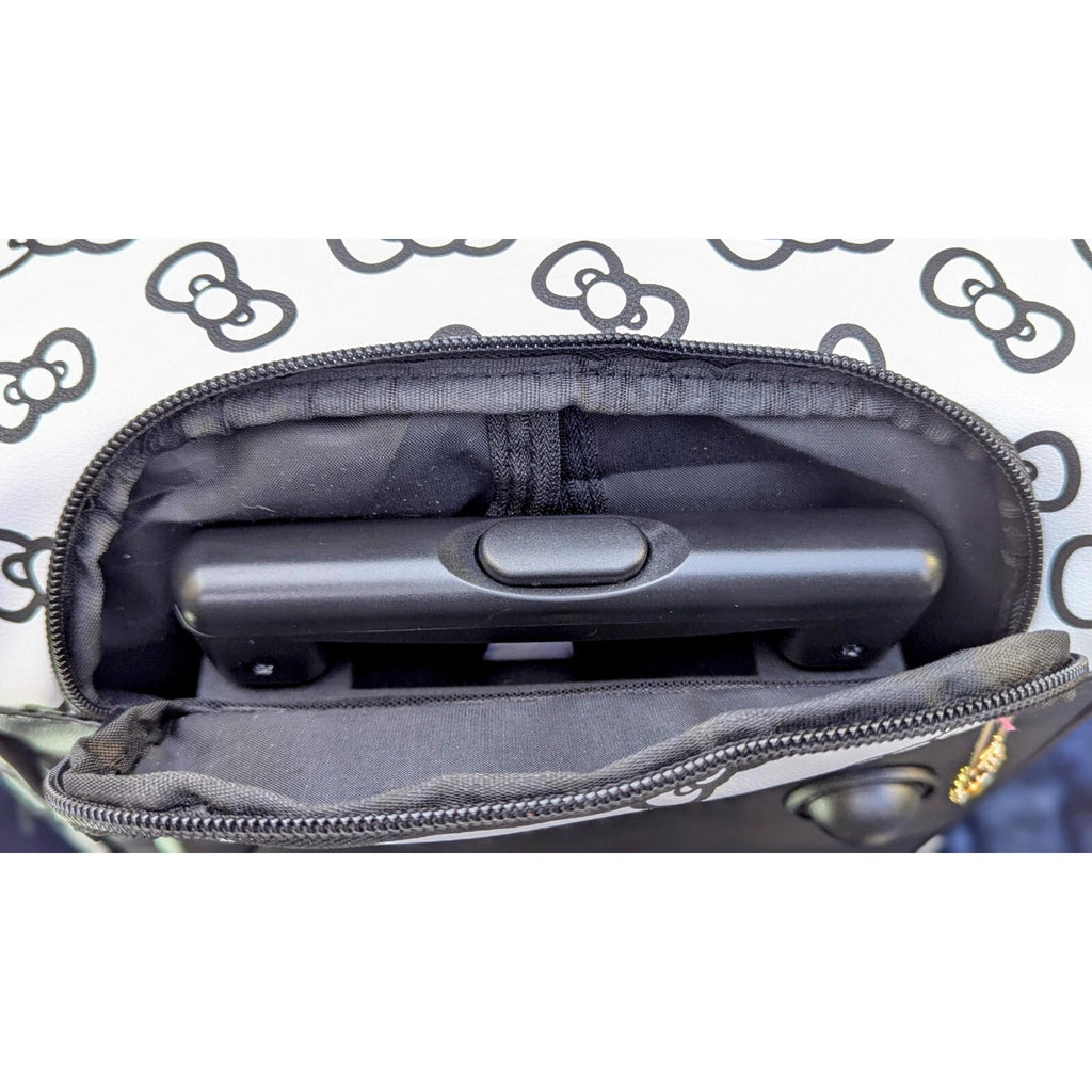 Hello Kitty Carryon Travel/Weekend Bag with Wheels and adjustable handle.