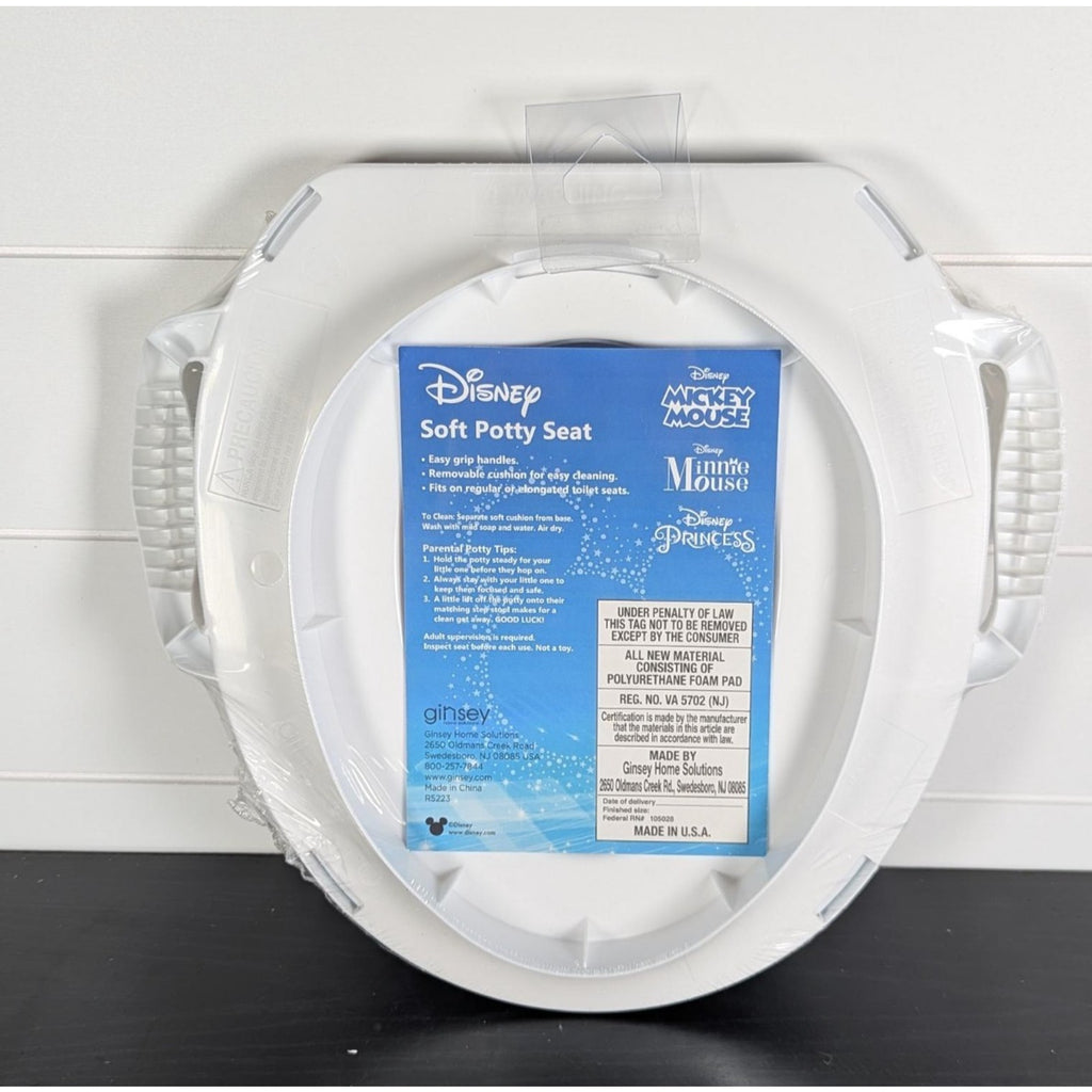 Disney Mickey Mouse- Donald Duck - Pluto, Soft Potty Seat 18+ months. New