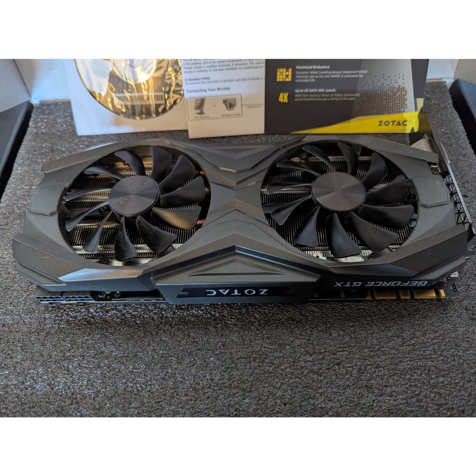 ZOTAC NVIDIA GeForce GTX 1080 Ti 11GB GDDR5X Graphics Card