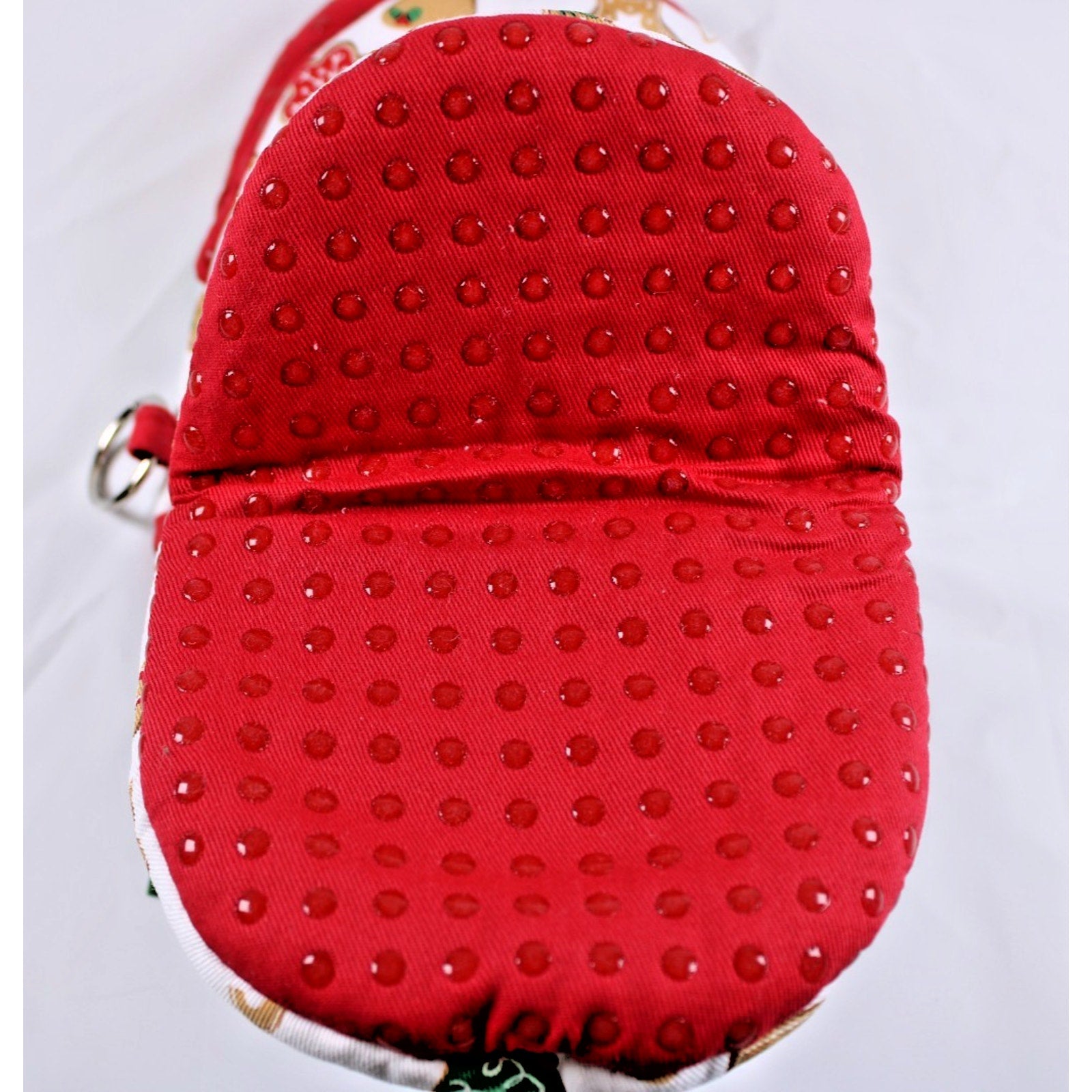 Christmas Gingerbread Kitchen Mini Oven Mitt Set of 2 - Silicone Grip