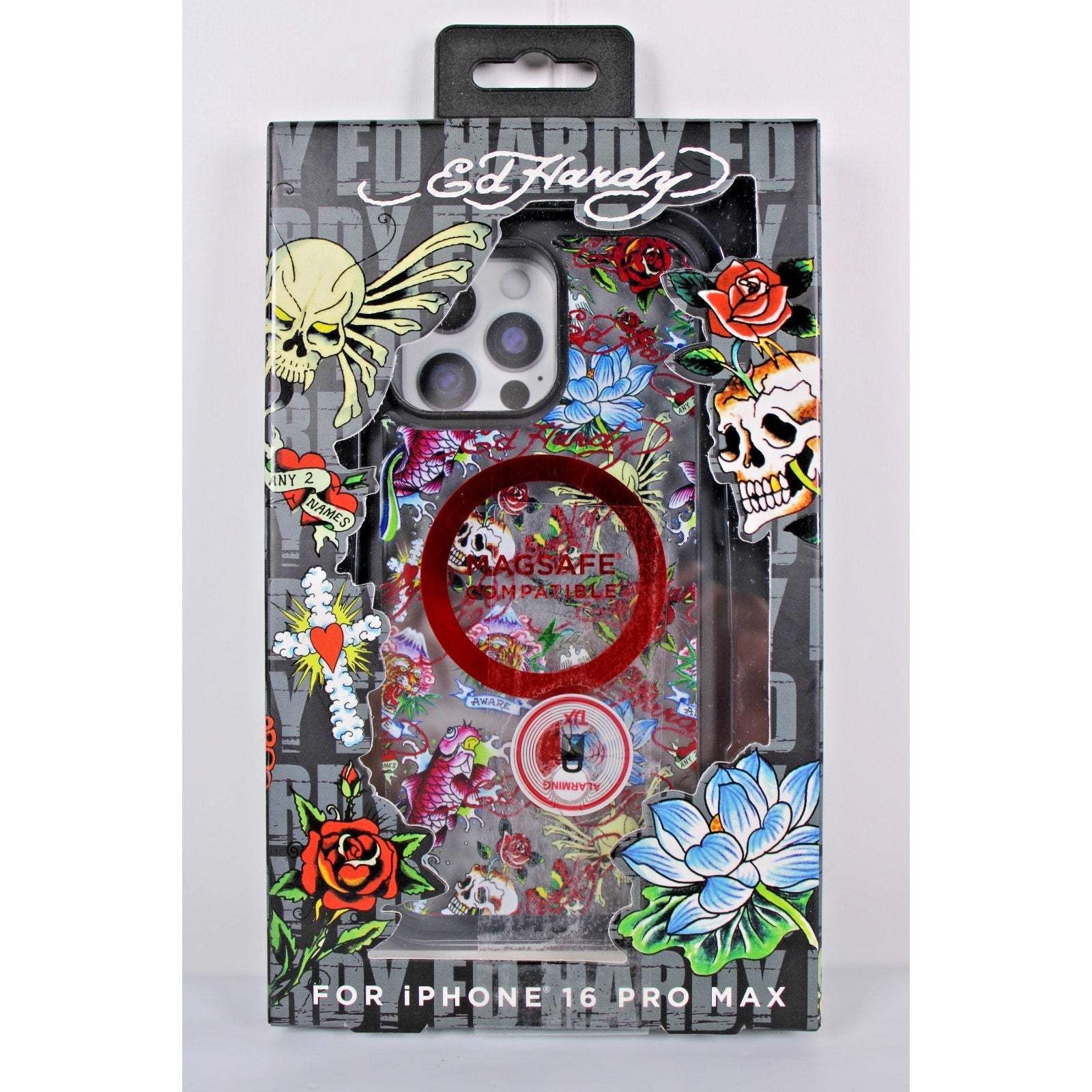 Ed Hardy iphone 16 pro max Phone Case Magsafe
