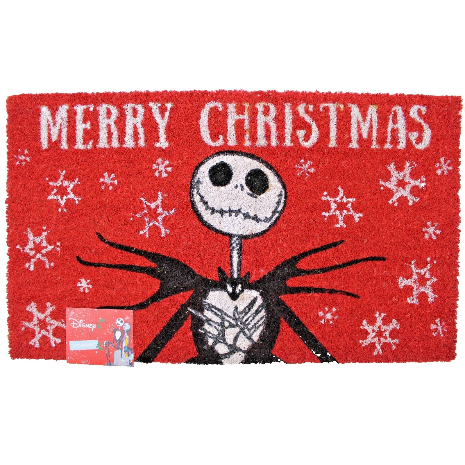 Disney Nightmare Before Christmas Jack Skellington Coir Doormat 18x30" Christmas