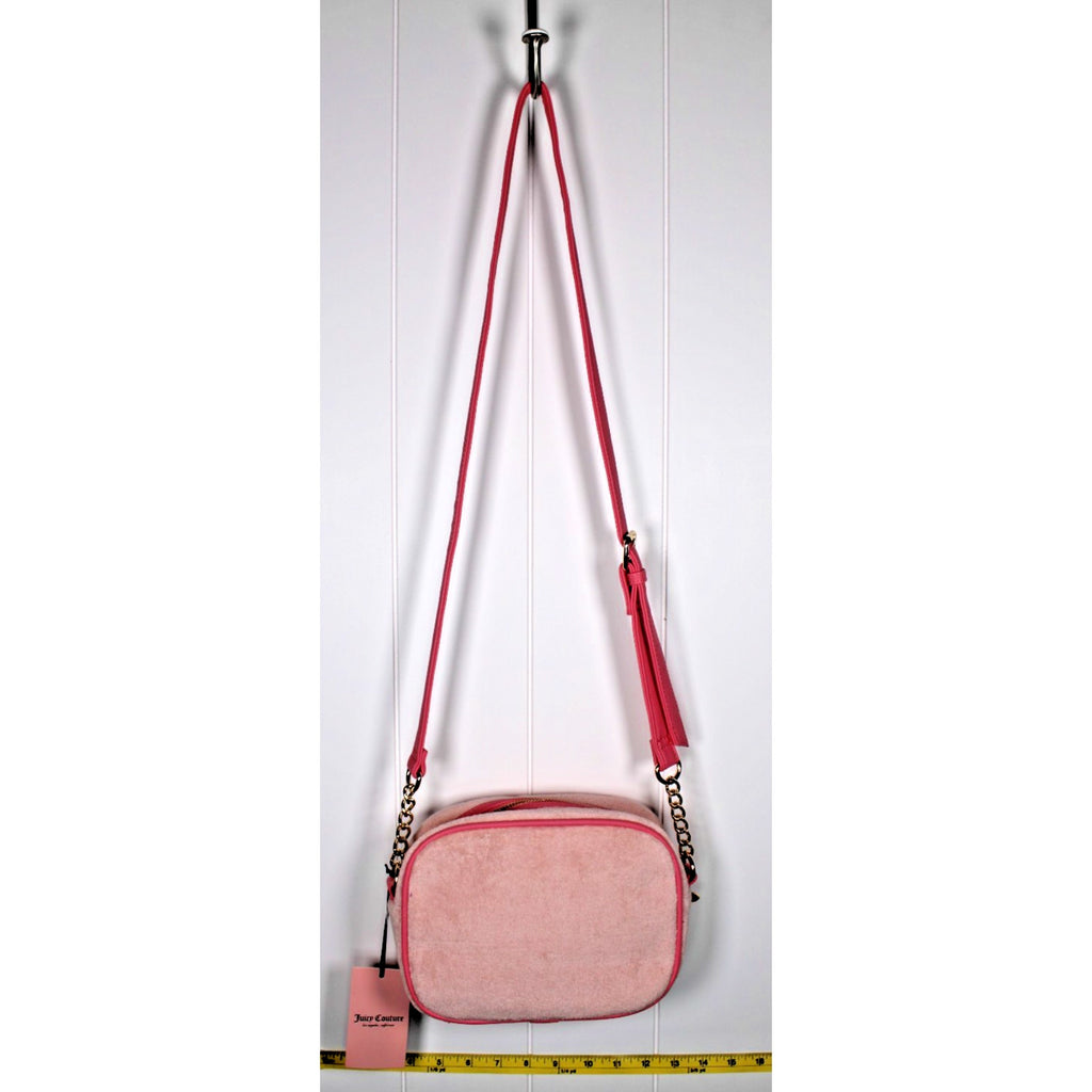 Juicy Couture Wingin It Crossbody Camera Bag Butterfly Design Pink Diamond NEW