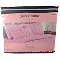 Juicy Couture Queen Sheet Set 6 Pieces Leopard Print Pink Heart Valentine’s Day