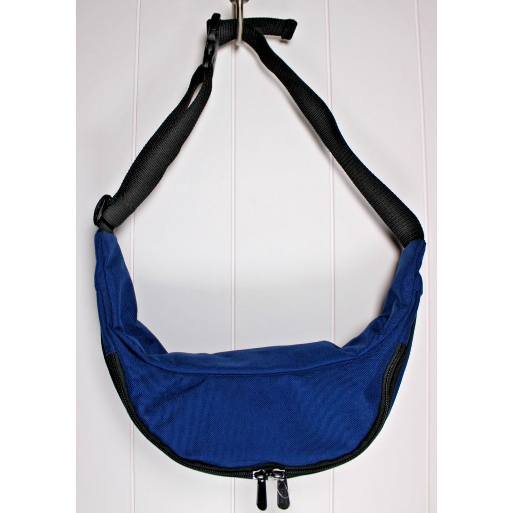 Manhattan Portage Brooklyn Bridge Waist Bag Fanny Pack NAVY BLUE Retail $45