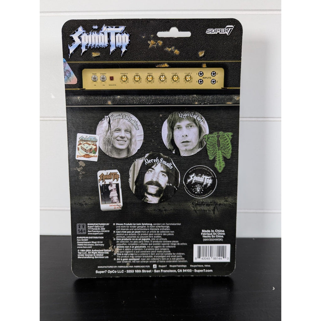 Spinal Tap - Super7 - Spinal Tap - ReAction Figures Wave 01 - Derek Smalls - NEW
