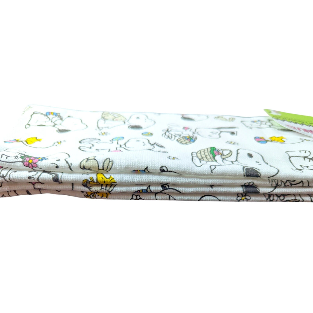 PEANUTS SNOOPY EASTER THEME 2 PACK KITCHEN HAND TOWELS NWT