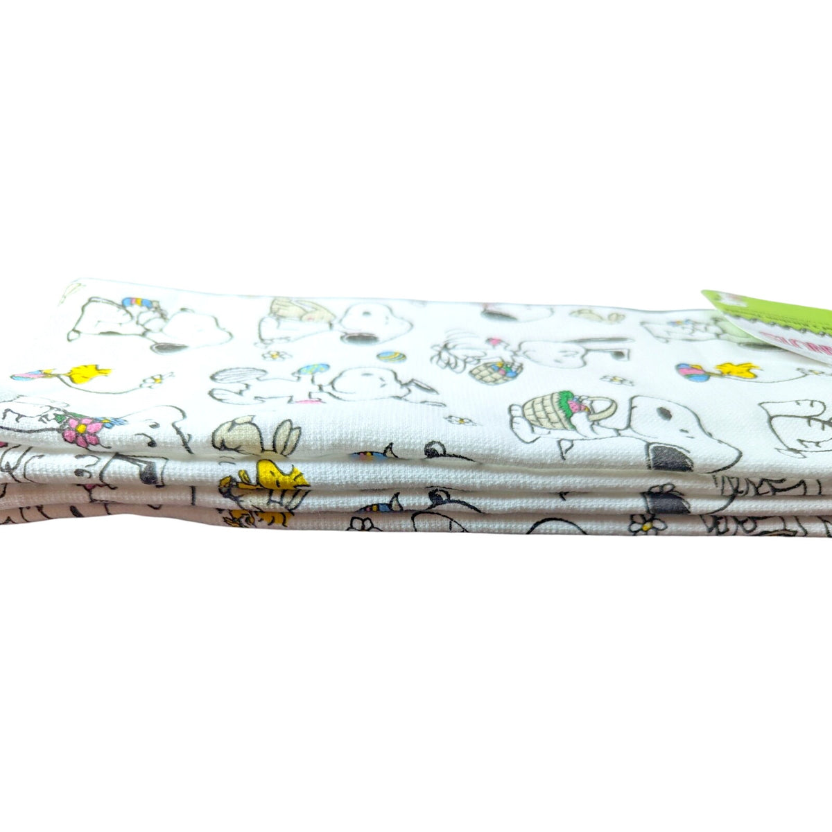 PEANUTS SNOOPY EASTER THEME 2 PACK KITCHEN HAND TOWELS NWT