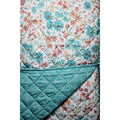 Martha Stewart Queen Quilt Set – 3-Piece Floral Bedding -Soft Quilt & 2 Shams
