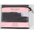 JUICY COUTURE Black QUEEN 6psc Sheet Set New