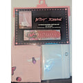 Betsey Johnson Pink Queen Bee, Lady Bug Shower Curtain 12 Hooks Liner Set