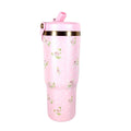 Hydrapeak Nomad 32oz Tumbler Artisan Collection Baby Pink, Roses