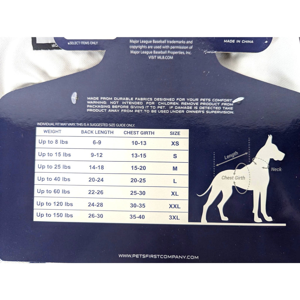 Pets First - Pet Wear, LA Dodgers OHTANI #17, (Large)
