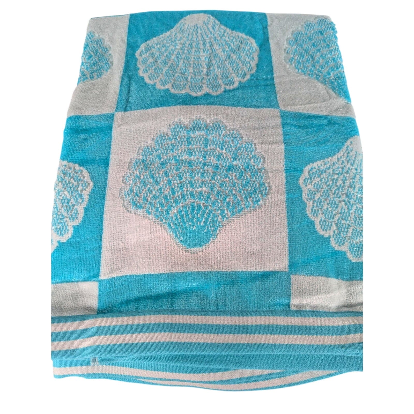 CH Style-Women Owned 36x68 Beach Towel, Sea Shells