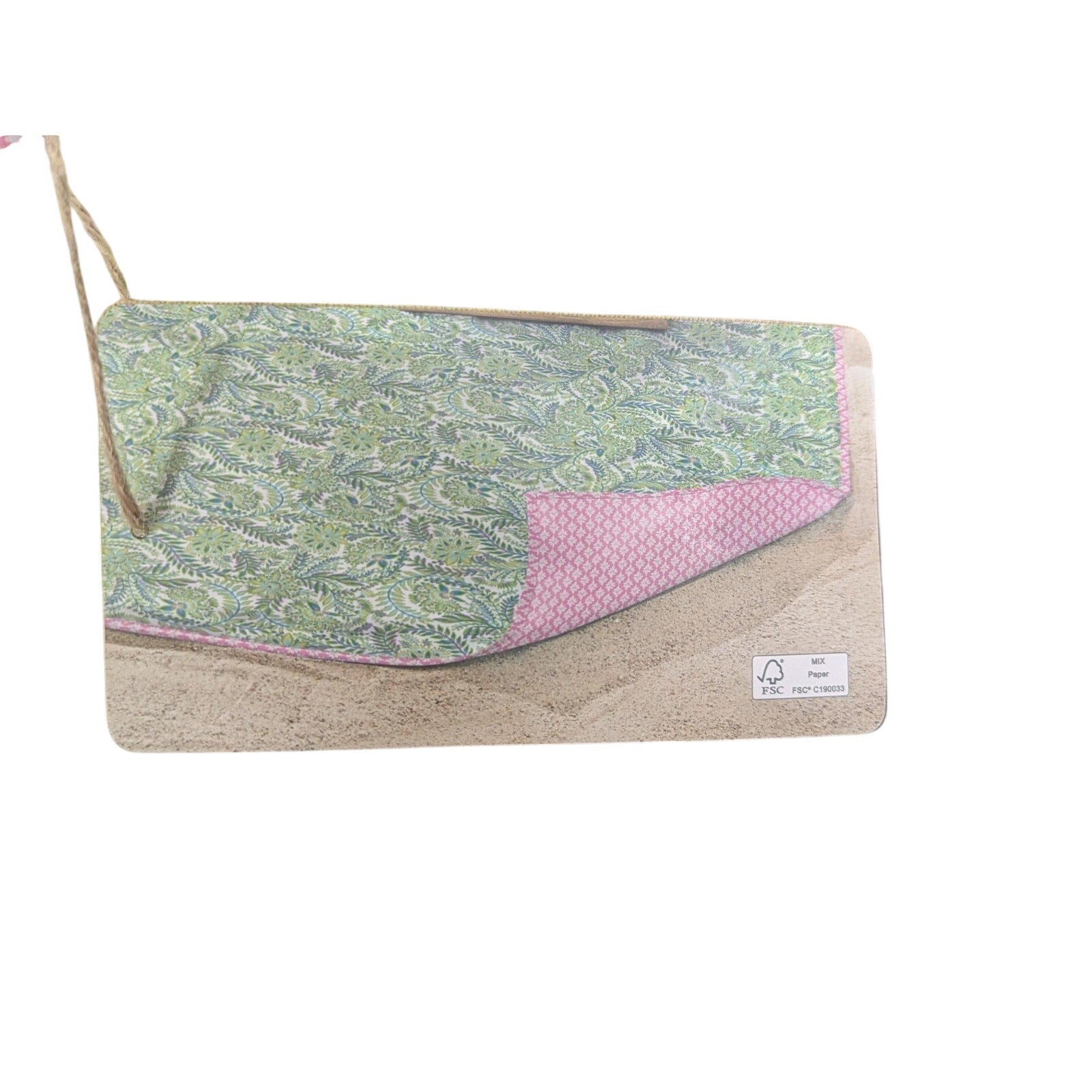 Tommy Bahama Outdoor Blanket, Picnic Beach Blanket 60"x70" Reversible w/handle