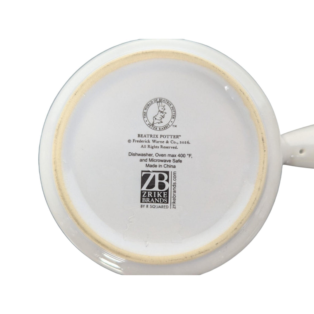 Peter RABBIT EASTER Soup Sauce Kitchen Bowl With Handgrip Ceramic New
