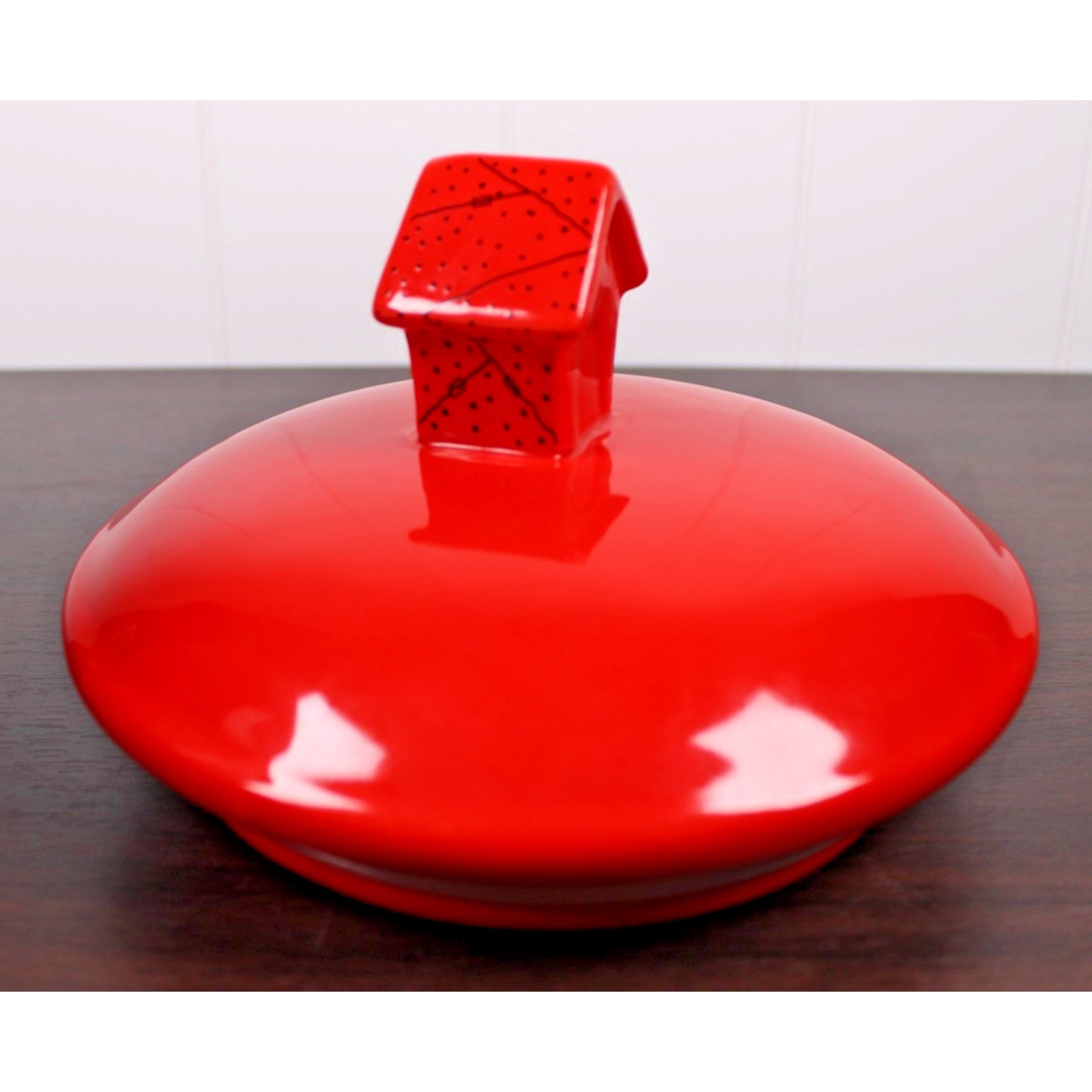 Bell Ringing Santa Snoopy Christmas Cookie Jar / Dog Treat Canister