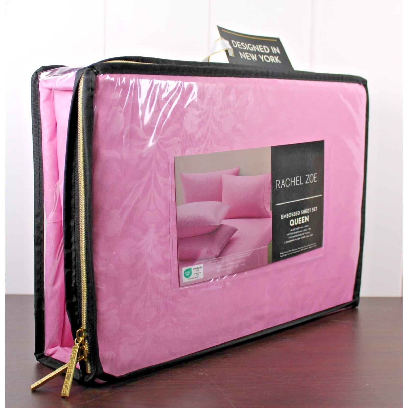 Rachel Zoe 6 piece Embossed Queen Sheet Set