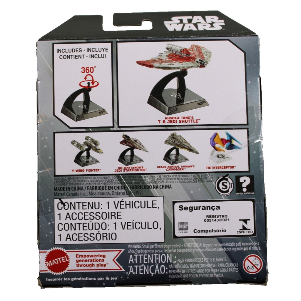 Hot Wheels: Starships Select - Star Wars Ahsoka Tano's T-6 Jedi Shuttle #27