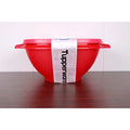Tupperware Servalier Bowl 5.25/ 1.3L Cups PINK With Matching Seal