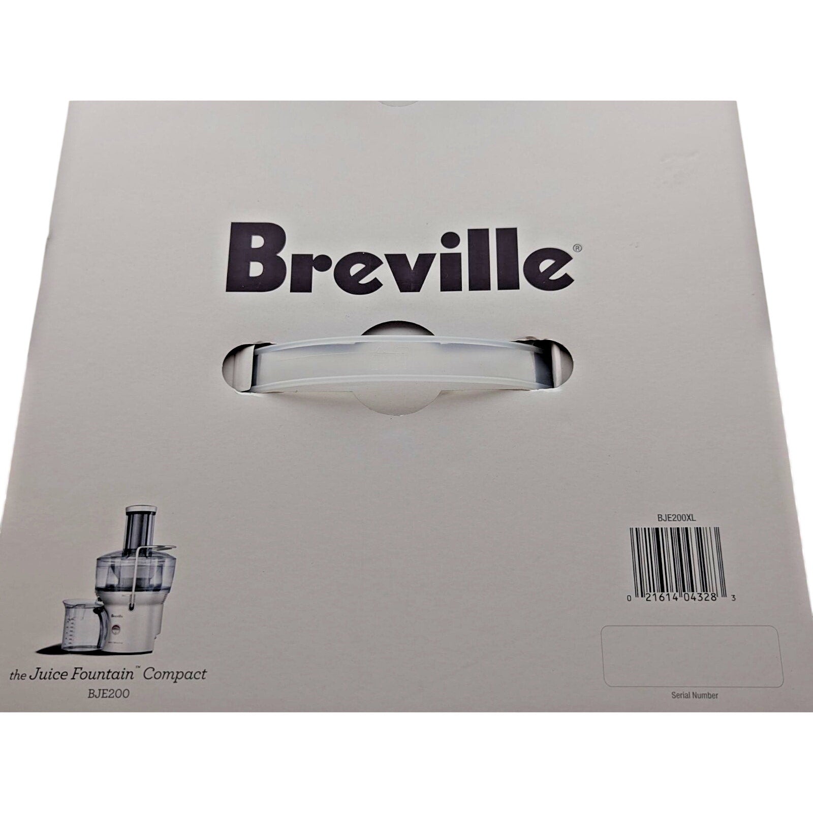 Breville The Juice Fountain Compact Model BJE200XL - NEW IN BOX