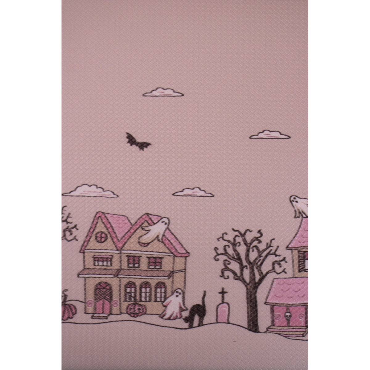 Martha Stewart Anti-Fatigue Kitchen Mat 18X3 Halloween, Ghosts, Haunted Houses