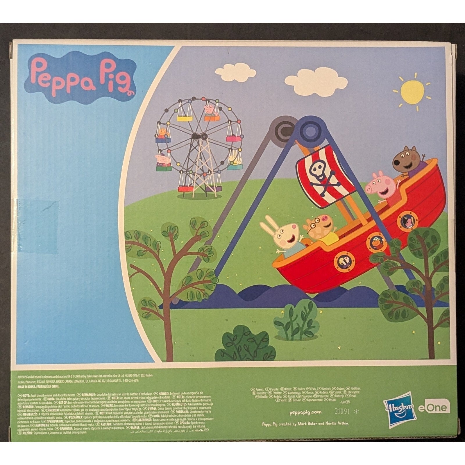 Peppa Pig Peppa's Pirate Ride New in Box Sealed Hasbro