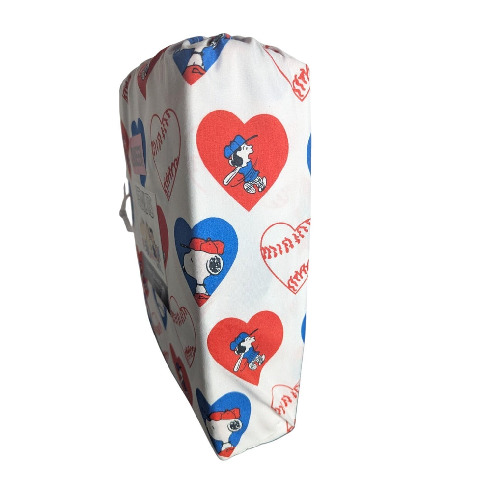 PEANUTS Snoopy Queen 4pc sheet set Sports Baseball, Snoopy & Lucy, Hearts NEW