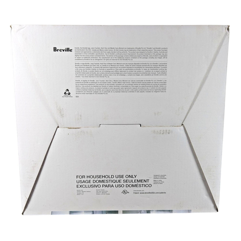 Breville The Juice Fountain Compact Model BJE200XL - NEW IN BOX
