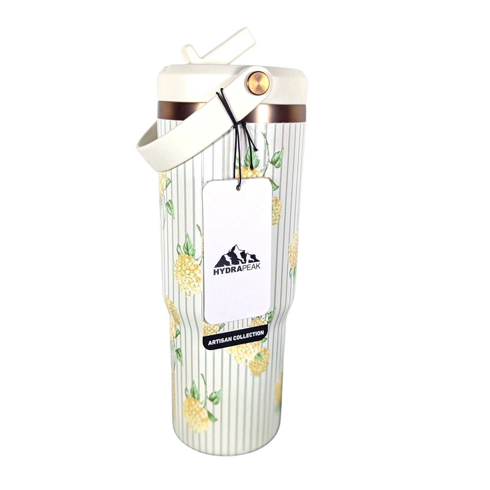 Hydrapeak Nomad 32oz Tumbler Artisan Collection Custom White
