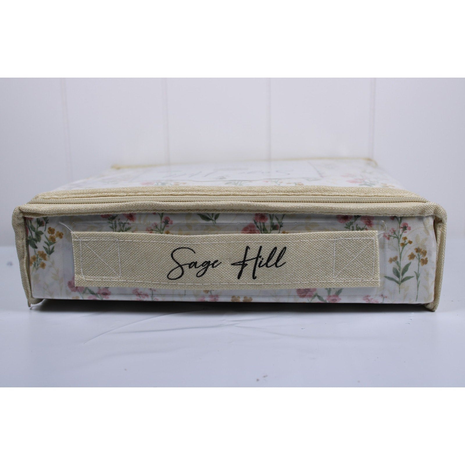 Sage Hill Full Light Tan Sheet Set 6 Piece Soft Touch Floral Print